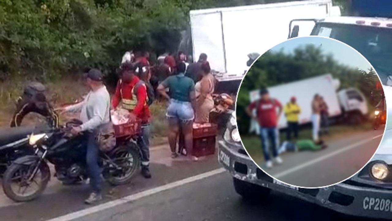 Saquearon furgón que llevaba carnes frías en la Cordialidad el