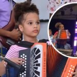 Galicia Camacho: la niña genio del acordeón que esperó hasta la 3:00 a. m. para tocar con Beto Zabaleta