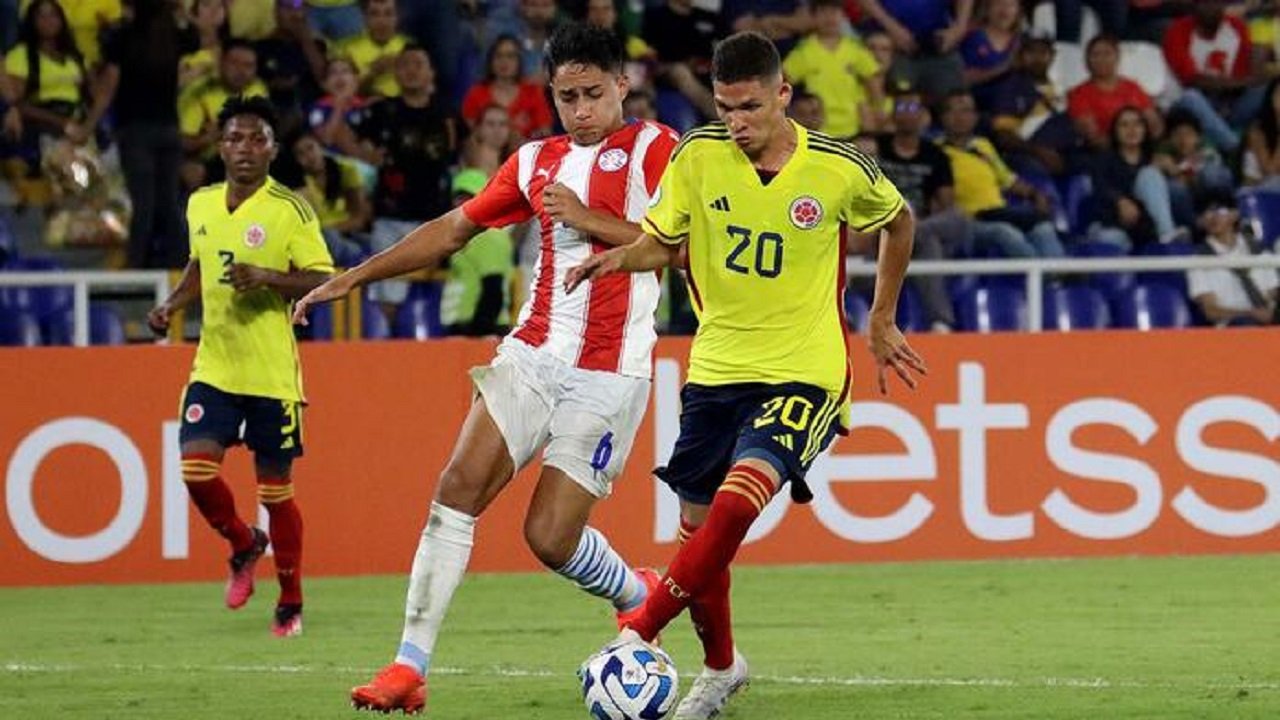 Colombia Sub20, a ganarle hoy a Paraguay para seguir en carrera por el