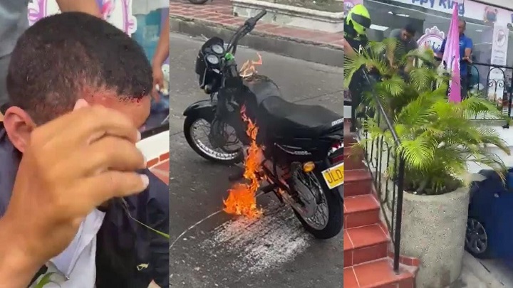 Presunto ladrón capturado en el barrio Los Andes 1