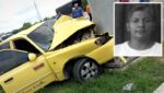 Identifican a taxista que murió tras chocar contra poste en la Circunvalar de la Prosperidad