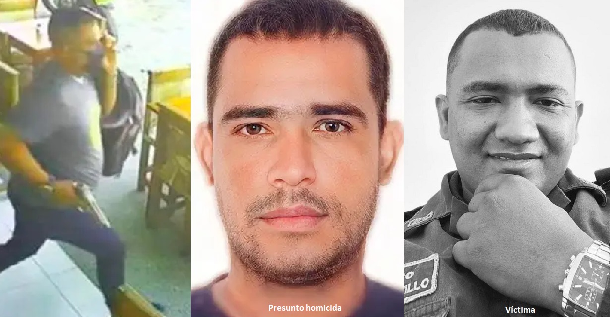 Presunto homicida policía Santa Marta -