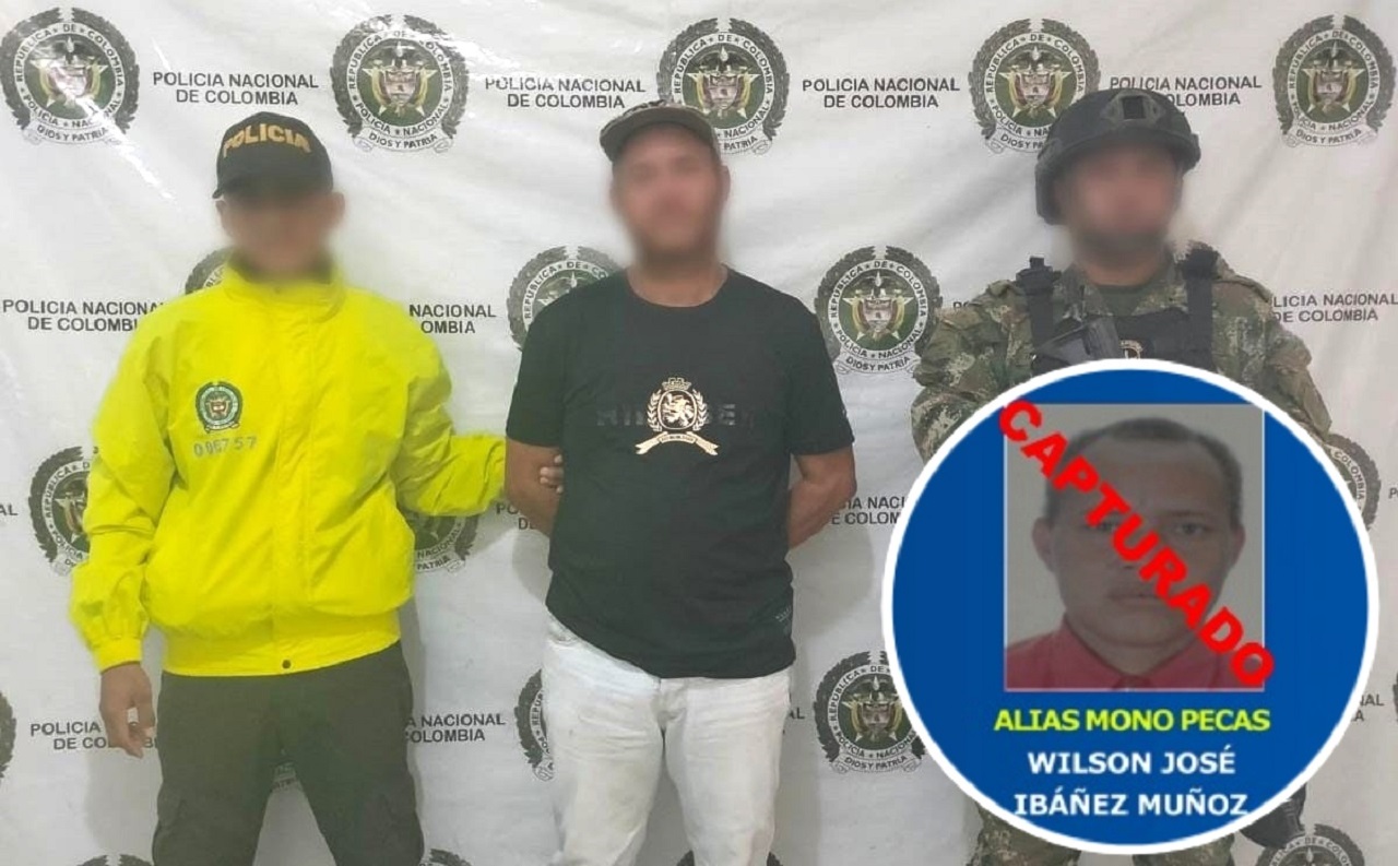 Capturan Al Mono Pecas Presunto Miembro Del Clan Del Golfo Señalado De