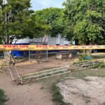 Caída de una antena en colegio de Cartagena dejó una niña muerta y otra herida