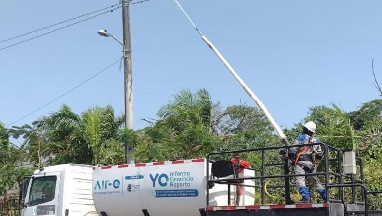 Trabajos de Airee este domingo en