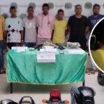 (Video) Capturan a siete presuntos miembros de los Pepes en Ponedera y Palmar de Varela