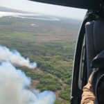 Autoridades del Atlántico brindan apoyo ante emergencia por incendios en la Isla de Salamanca