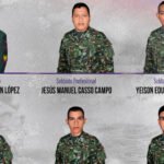 Ingreso a campo minado deja seis militares muertos y tres heridos en el norte de Antioquia