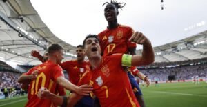 España sigue en carrera en la Eurocopa: eliminó al anfitrión, Alemania, y está en las semifinales