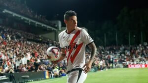 James debuta con el Rayo Vallecano y enciende Vallecas