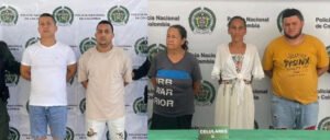 Capturan a cinco presuntos integrantes de los Pepes dedicados a la extorsión en el Atlántico