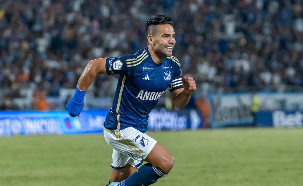 Primer gol de Falcao con Millonarios llegó con el premio de dejarlo a ...