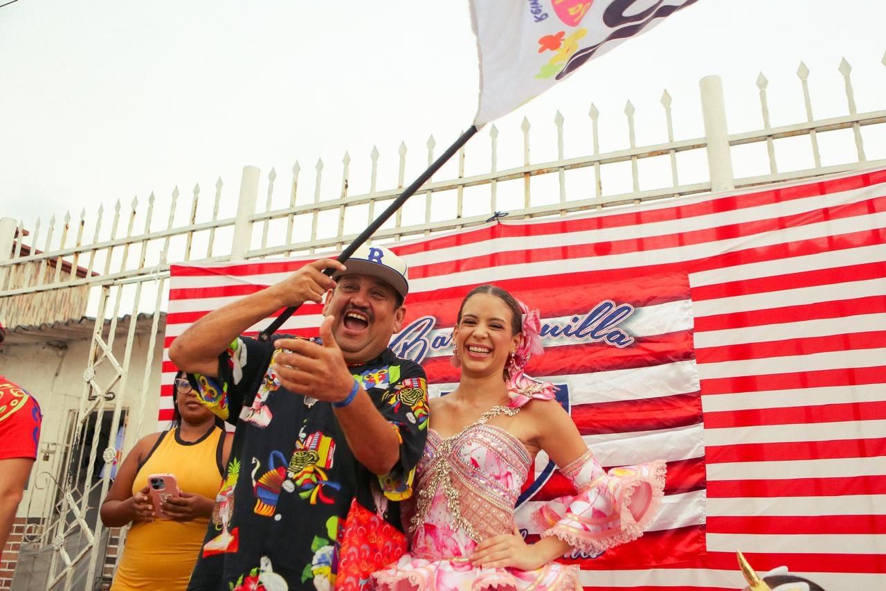 Las ‘Caravanas Bacanas’ de la Reina Tatiana se toman los barrios de Barranquilla ¡A gozar!