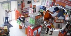 (Video) Atraco en tienda Ara de Ponedera: tres hombres fueron capturados