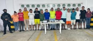 Así capturaron a 15 presuntos miembros del Clan del Golfo en Barranquilla y Puerto Colombia