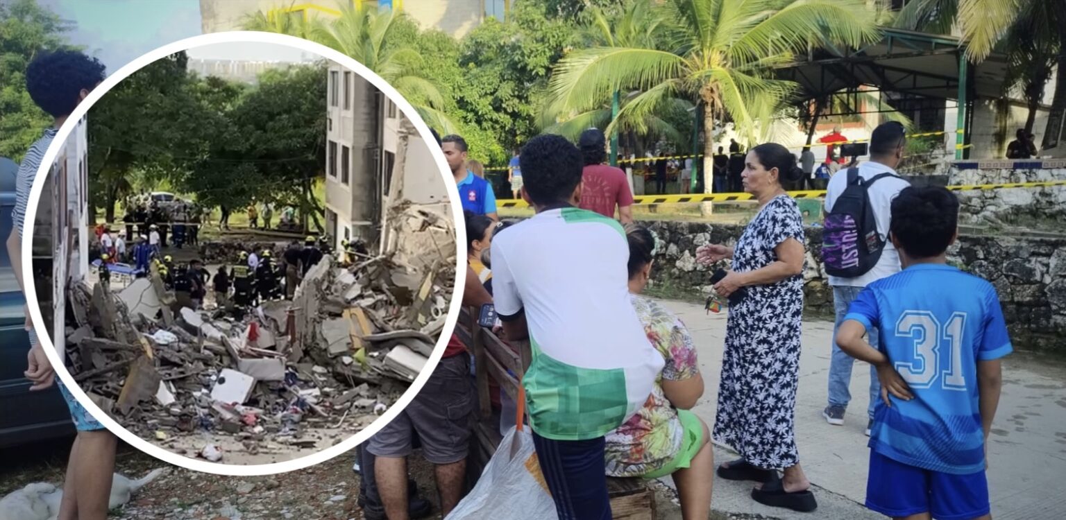 Murió adulta mayor que quedó atrapada tras colapso de edificio en Campo ...