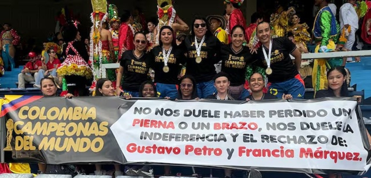 “Nos sentimos rechazadas por el Gobierno nacional”: Tricolor Femenina de Amputadas protestó