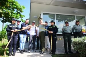 “Para fortalecer la vigilancia y reacción”: alcalde Char inauguró CAI Gran Malecón en sector Aleta del Tiburón