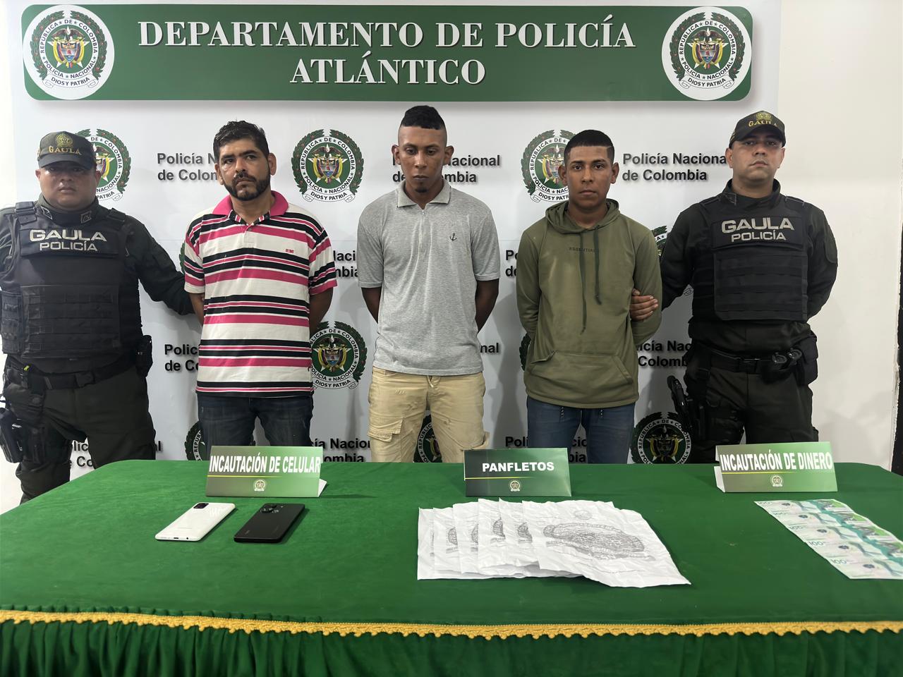 Capturados tres presuntos integrantes del Clan del Golfo que ...
