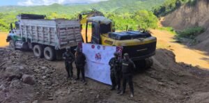 Ejército da golpe contundente a la explotación ilícita de recursos minerales en una vereda de Luruaco