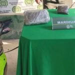 Con ayuda de la canina Miny, la Policía halló más de 1.000 dosis de marihuana en jurisdicción de Sabanalarga