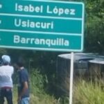 Bus interdepartamental terminó volcado en la Cordialidad, en la entrada del corregimiento de Isabel López