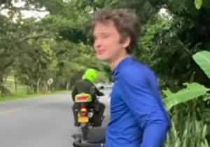 “Fui asaltado en Colombia”: amargo recuerdo de influencer que recorrió en cicla de Alaska hasta Argentina