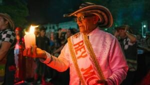 La Ruta de la Cumbia: homenaje del rey Momo 2025 a las Cumbiambas del Carnaval de Barranquilla