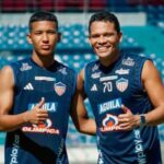 “La dinastía Bacca ya se pone a tono con Junior”: sobrino y tío posaron para la foto del recuerdo