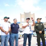 Con recursos de la Tasa de Seguridad, entregan 20 nuevos CAI móviles a la Policía Metropolitana de Barranquilla