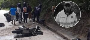 Policía perdió la vida en accidente de tránsito en inmediaciones de San Juan Nepomuceno, Bolívar