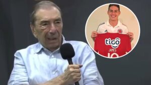 “James estaría llegando esta semana”: máximo accionista de Junior, Fuad Char, enciende la ilusión