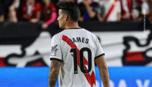 Un enorme signo peso, vital para la llegada de James: ¿por cuánto había firmado el 10 con Rayo Vallecano?