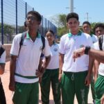 Alcalde Char inspeccionó avances de pista de patinaje y polideportivo en La Magdalena