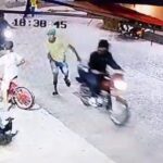 En video quedó captado ataque sicarial donde fue asesinado un hombre en el barrio Las Nieves