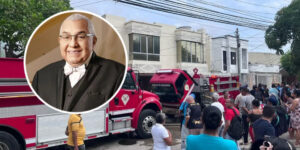 “Mi padre y los demás están a salvo”: Checo Acosta se refiere al incendio en casa de Alci Acosta