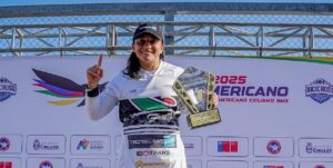 Sharid Fayad es la “reina” panamericana en BMX: la bicicrosista atlanticense se alzó con el oro en Chile