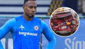 “Solo fue el susto”: Ditta tuvo un fuerte accidente de tránsito cuando salía de entrenar con Cruz Azul en México