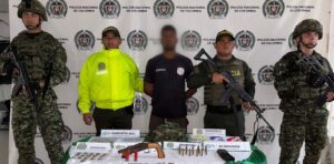 Capturan a alias el Negro, presunto colaborador del Clan del Golfo en El Banco, Magdalena
