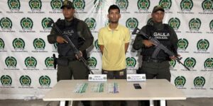 Capturado presunto extorsionista de los Costeños en el barrio El Campito, en Barranquilla