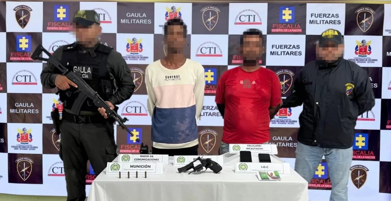 Tres presuntos integrantes del Clan del Golfo capturados tras ...