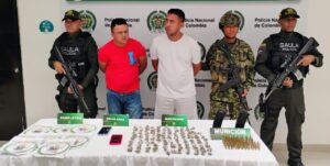 Capturados alias Lenteja y Taja, presuntos extorsionistas del Clan del Golfo en Sabanalarga