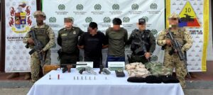Autoridades capturan a dos presuntos integrantes del ELN en Maicao, La Guajira