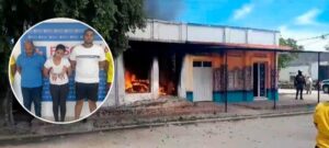 60 años de prisión a involucrados en incendio donde murió una funcionaria en la Registraduría de Gamarra