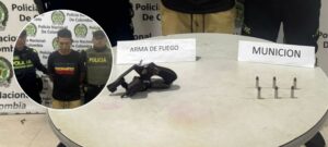 “Llevaba un 38 con seis cartuchos”: Policía captura a ‘Ismaelito’ por porte de arma de fuego en Barranquillaq