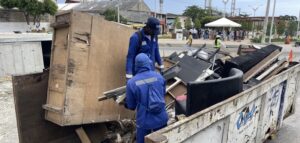 “Había muebles dañados, escombros y más”: recogieron 23 toneladas de residuos voluminosos en Rebolo, Montes y Los Trupillos