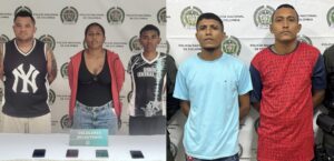 (Video) Así capturaron a cinco presuntos miembros los Costeños, señalados de extorsión en el Atlántico