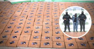 Incautan cerca de media tonelada de cocaína del Clan del Golfo en Santa Marta