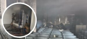 Atentado en oficina de Cajacopi EPS en Maicao: “Un hombre le prendió fuego al área de atención al público”