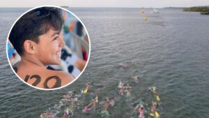 Nadador barranquillero busca apoyo para representar a Colombia en Ecuador en la disciplina aguas abiertas